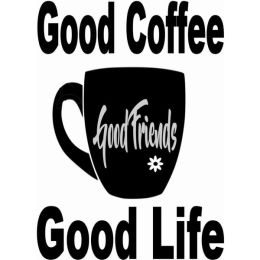 Good Coffee (Country of Manufacture: United States, Color: Coffee)